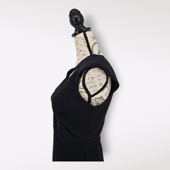 Bardot Aveline One Shoulder Cut Out Dress Black Small - Picture 5 of 11